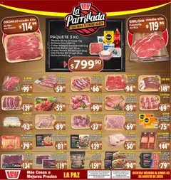 Vista previa de Casa Ley folleto La parrillada, nuevo folleto de la tienda, válido en México a partir del 01/08/2026
