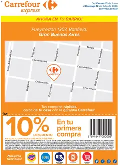 Vista previa Carrefour Express | Pueyrredon 1307, Banfield válido desde el 12.06.2026