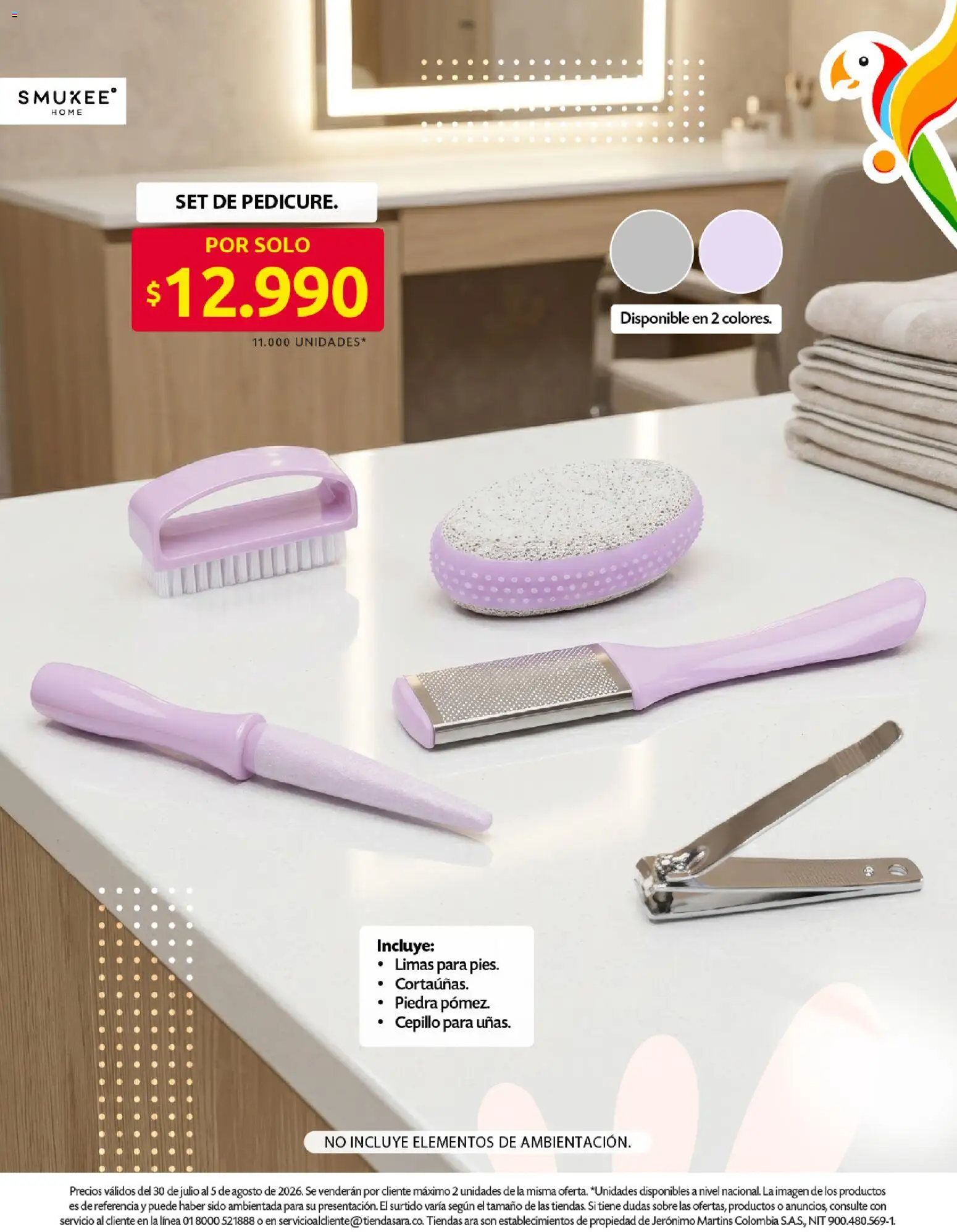 Ara revista - valida desde el 30/07/2026 | Página: 7 | Productos: Sobre, Cepillo