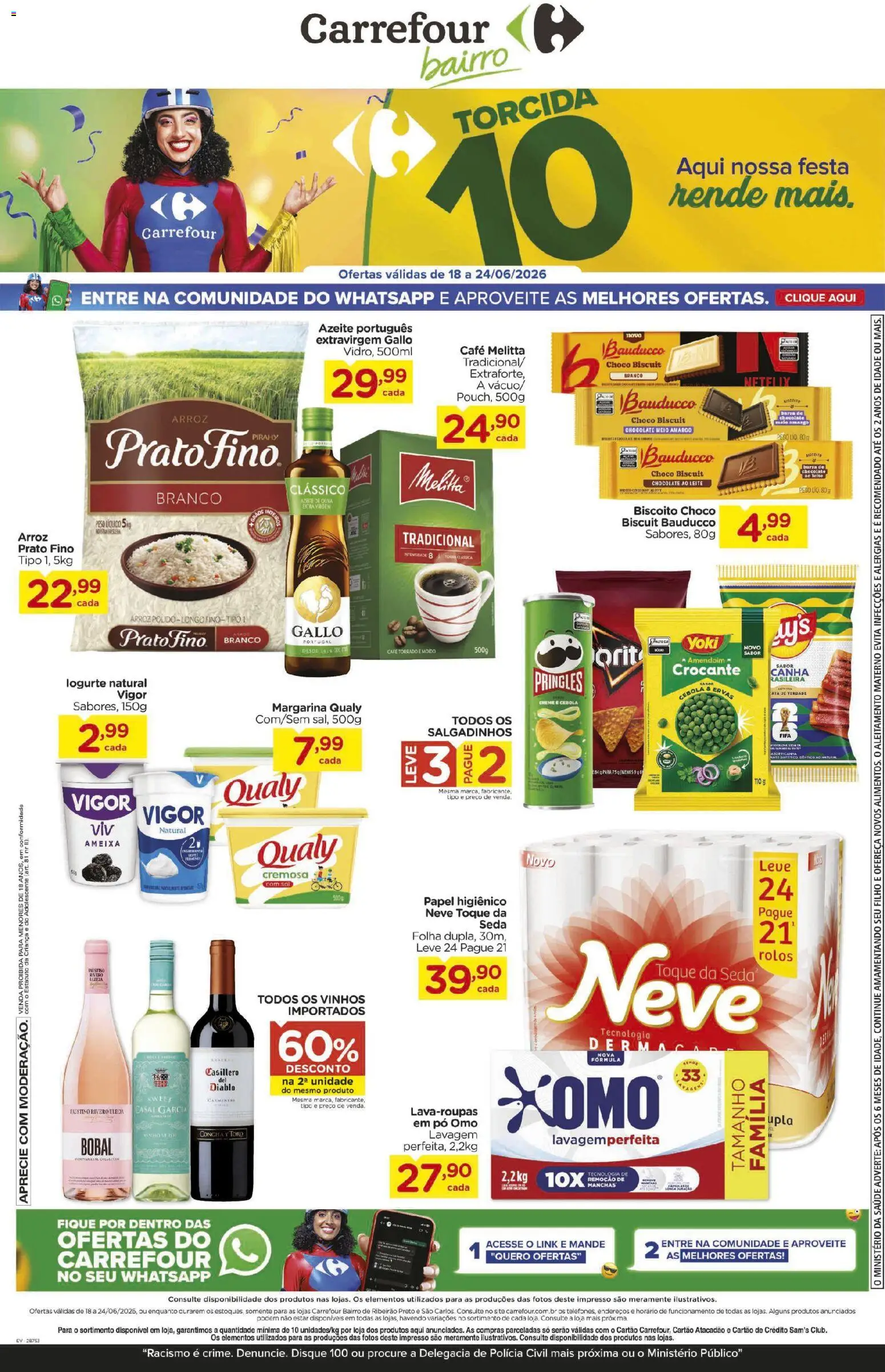 Carrefour Bairro Folheto - válido de 18.06.2026 | Página: 1