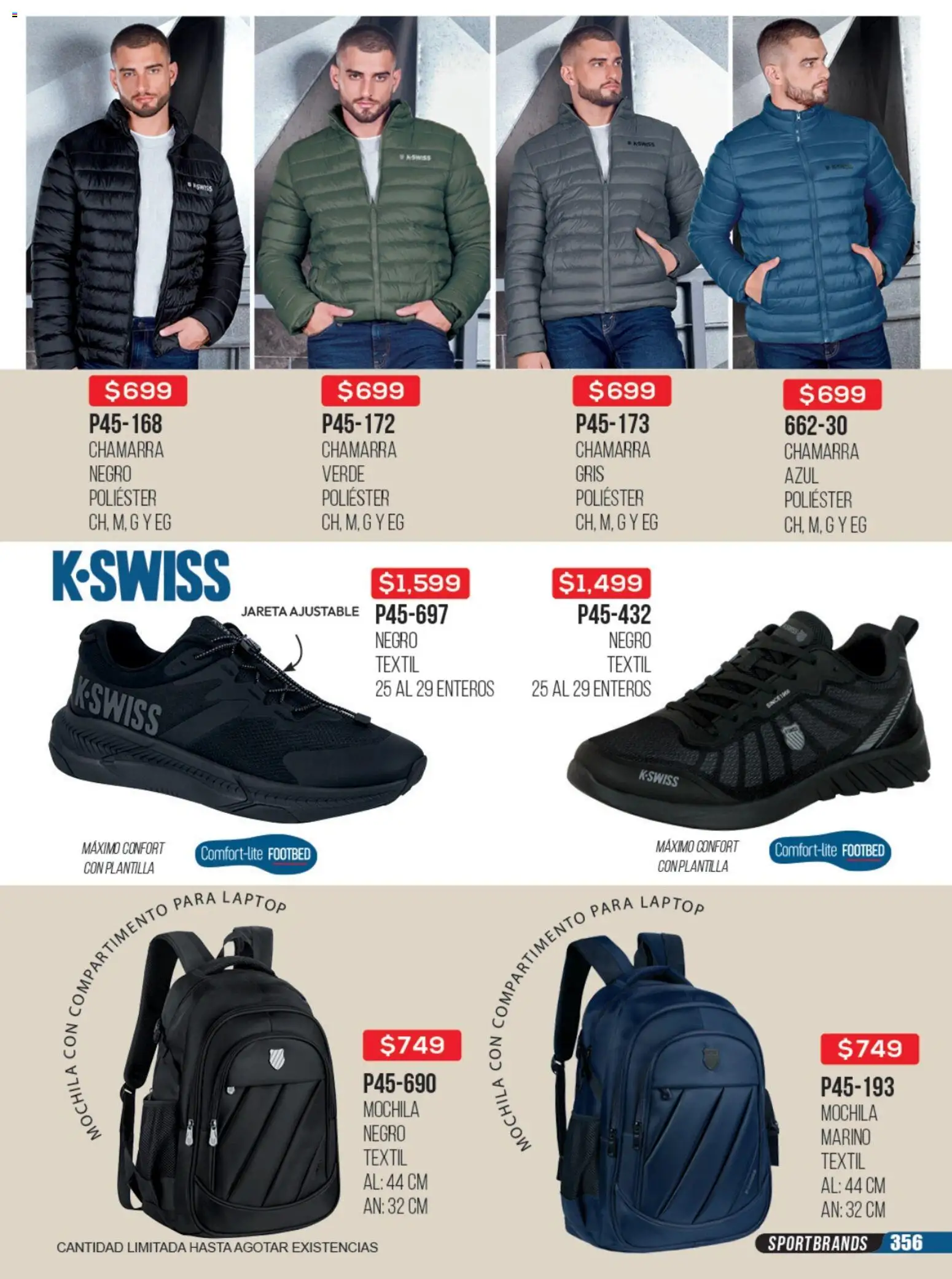 Nuevas ofertas de Cklass válidas en toda la República Mexicana desde el 23/06/2026. ¡Encuentra las mejores ofertas en Cklass catálogo Rebajas sobre rebajas ropa! | Página: 560 | Productos: Chamarra, Mochila