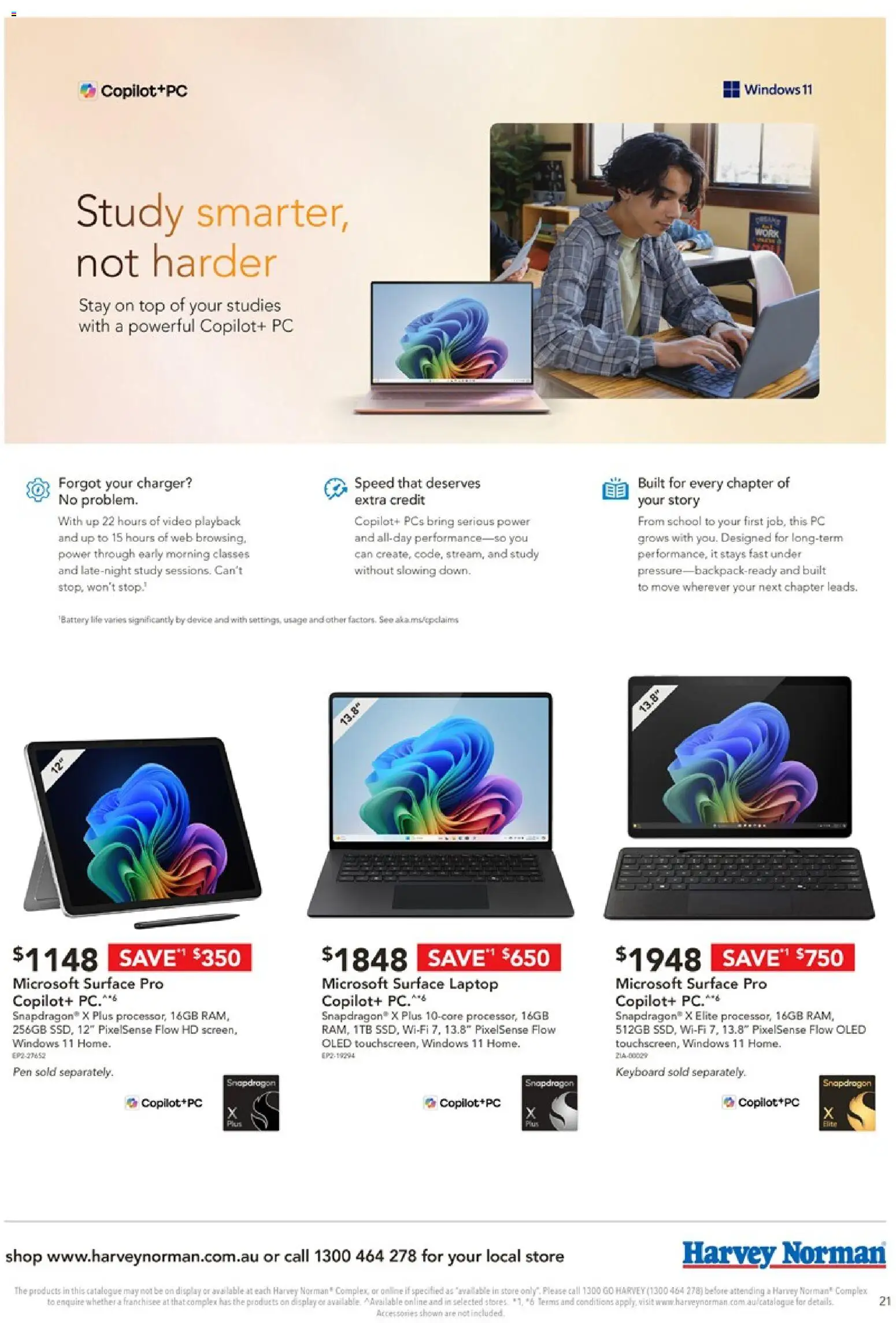 Harvey Norman catalogue - valid from 06.03.2026 | Page: 21 | Products: Charger, Device, Pc, Keyboard