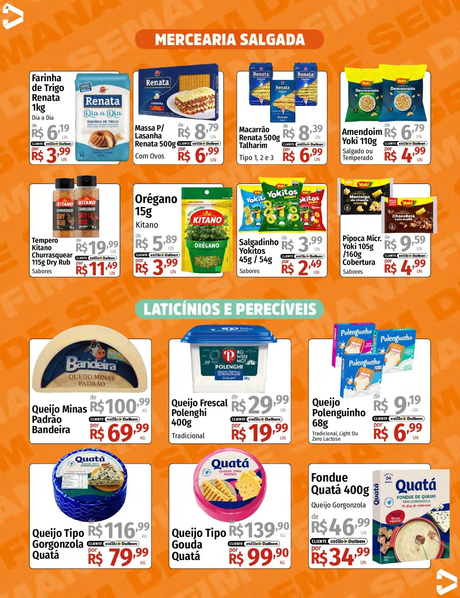 Supermercado Dalben Folheto - válido de 12.06.2026 | Página: 8 | Produtos: Chocolate, Macarrão, Pipoca, Avelã