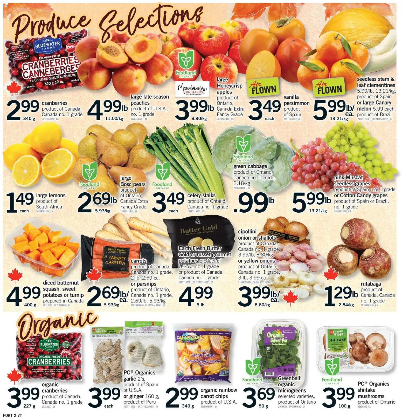 Fortinos flyer valid from Oct 8, 2026 | Page: 3