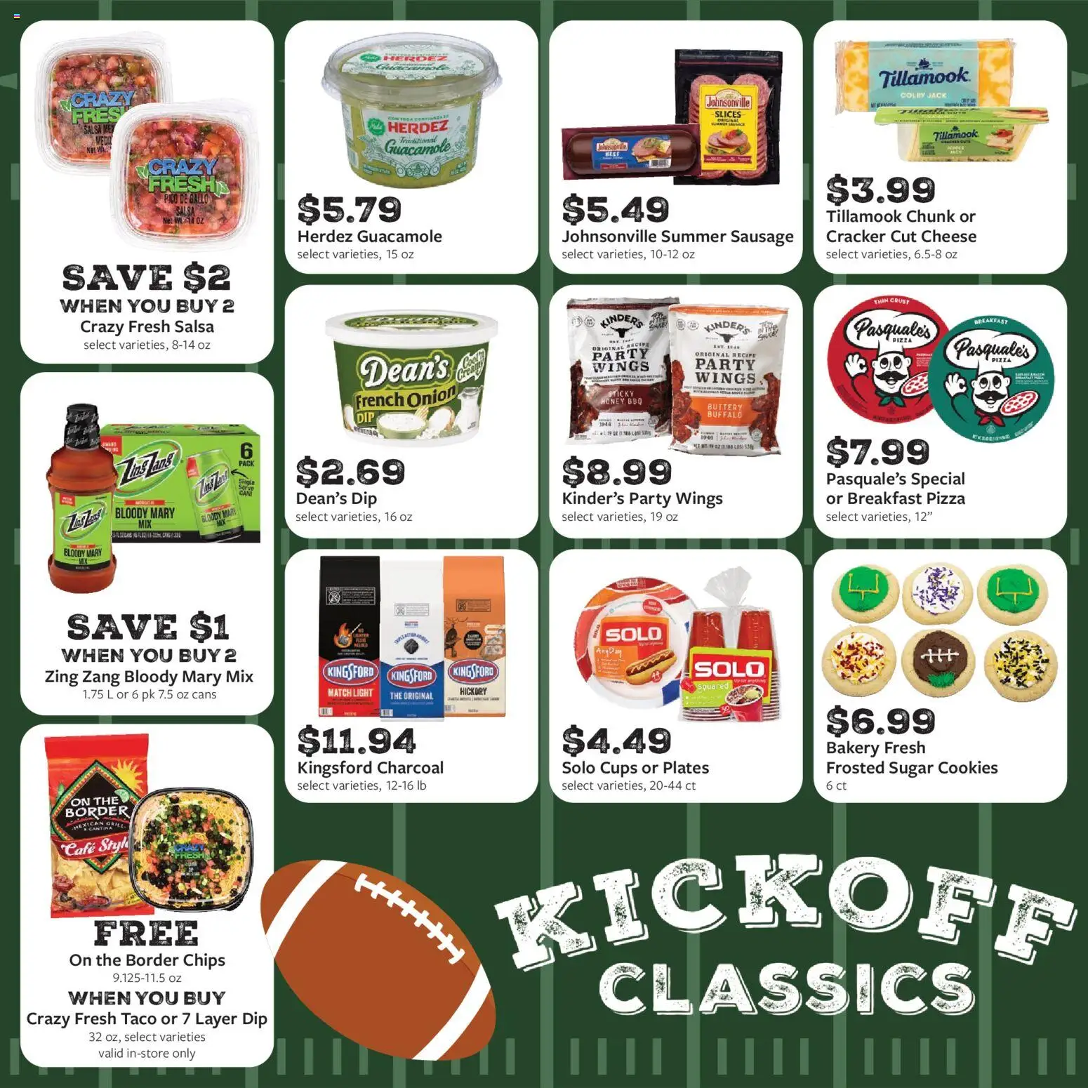Fareway Monthly Ad - valid from 08/31/2026 | Page: 2 | Products: Charcoal, Honey, Pizza, Sausage