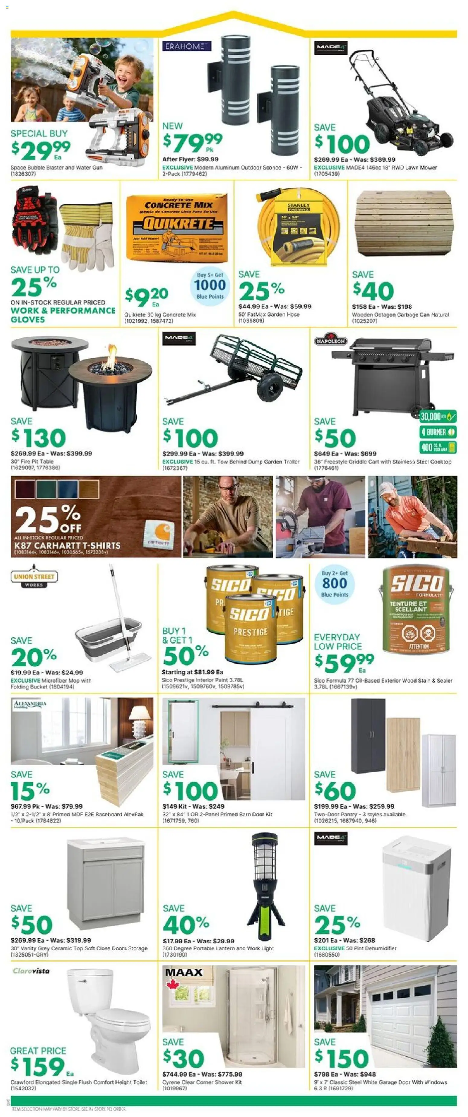 Kent flyer valid from 11.06.2026 | Page: 10 | Products: Gloves, Mower, Table, Shower