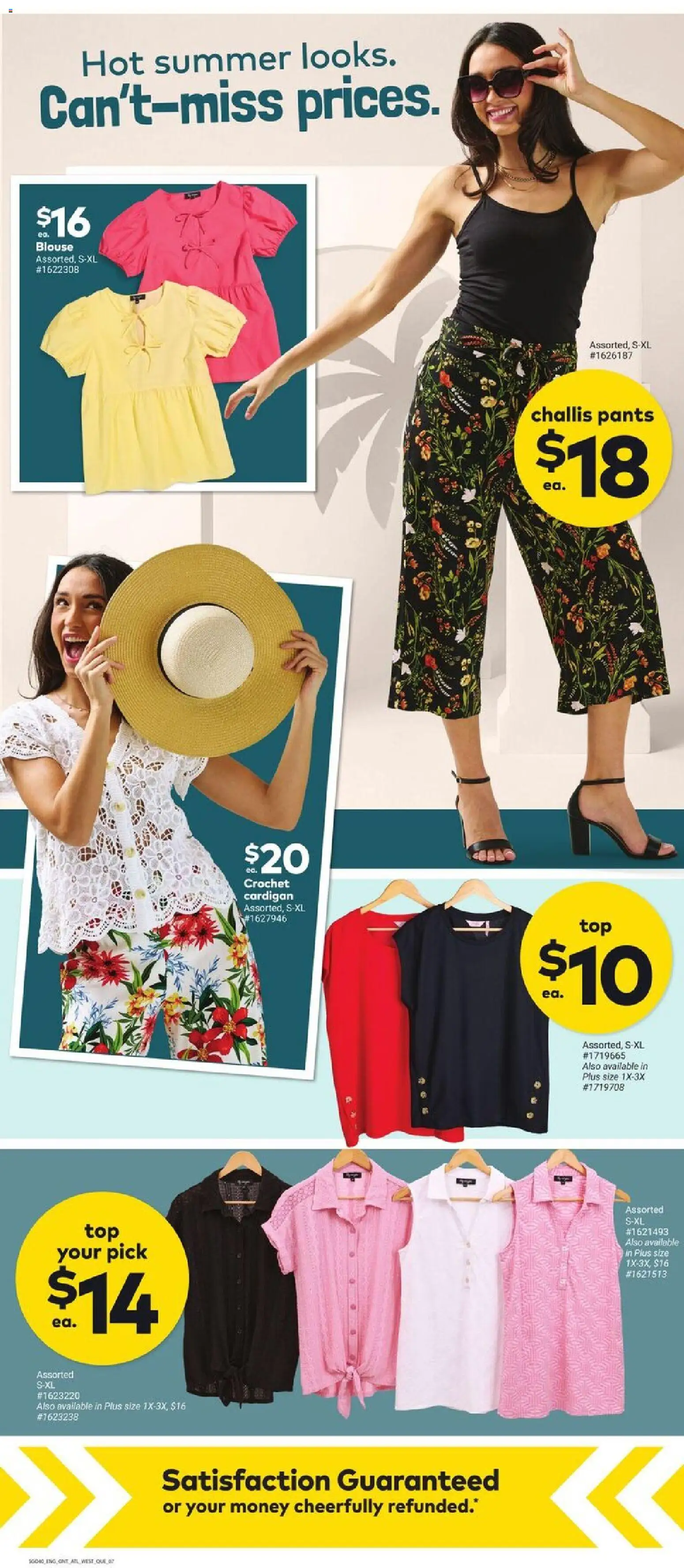 Giant Tiger flyer valid from 06.05.2026 | Page: 10 | Products: Cardigan, Blouse, Pants
