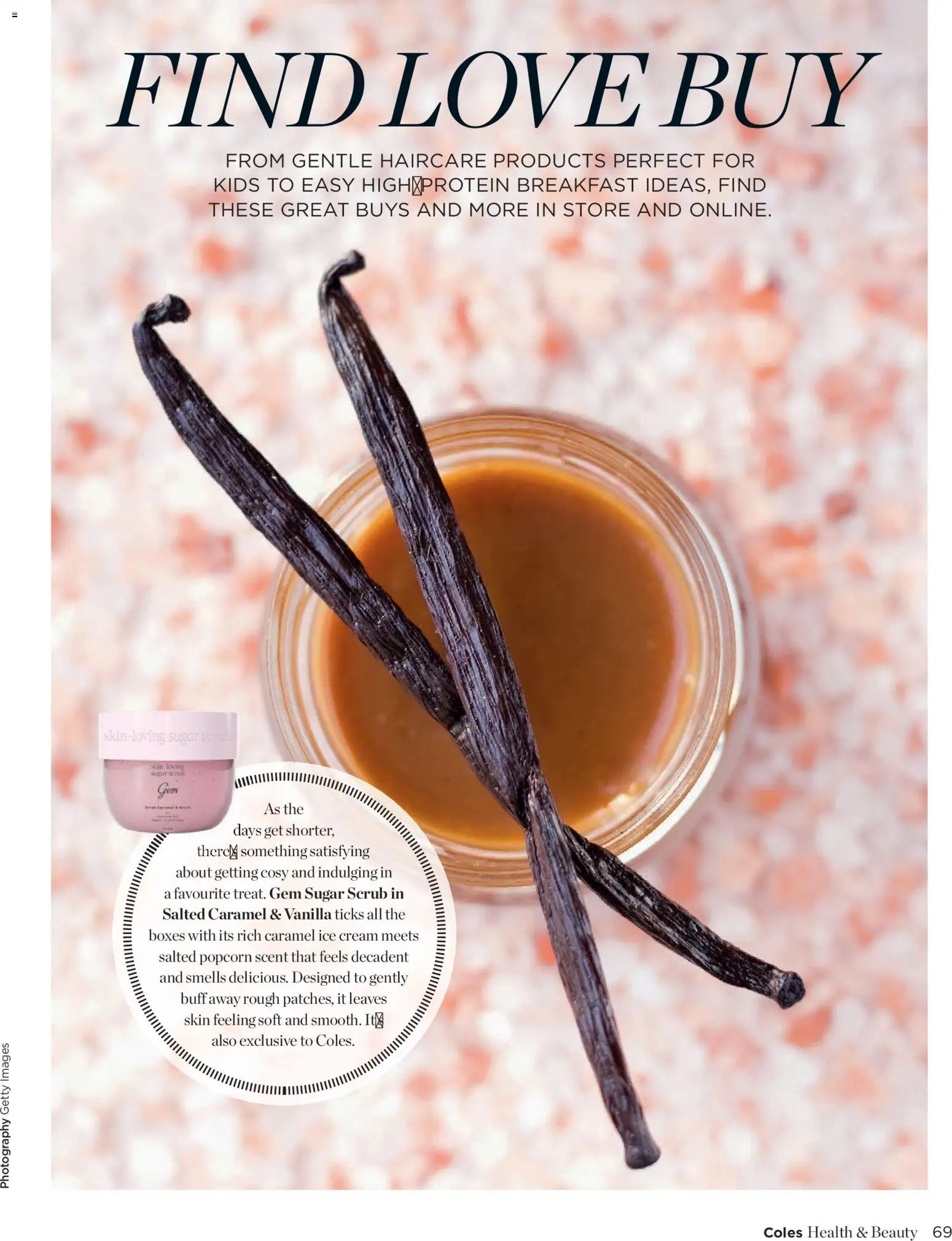 Coles catalogue - valid from 07.04.2026 | Page: 69 | Products: Gem, Cream, Popcorn, Sugar