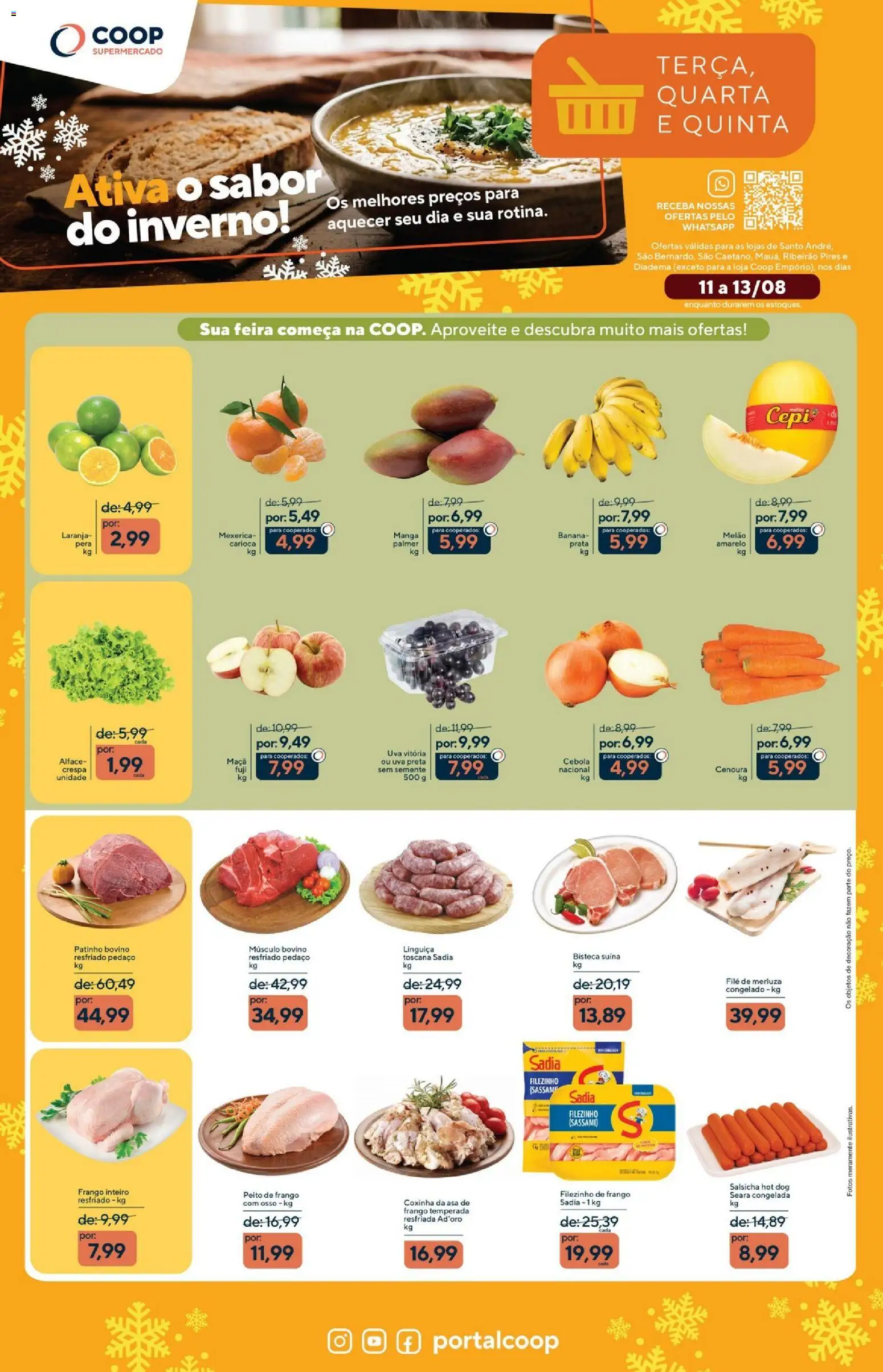 Pré-Visualização do folheto "Coop - Ofertas da semana" da loja Coop válido a partir de 11/08/2026