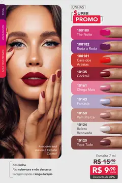 Jequiti - Revista 10/2026 - Pré-Visualização do folheto da loja Jequiti, válido de 14/07/2026 | Página: 65 | Produtos: Maquiagem, Fantasia