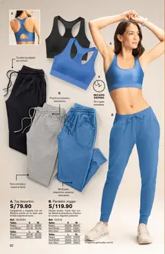 Vista previa de folleto Leonisa catálogo - Campaña 14 de la Leonisa válido desde 11/09/2026 | Página: 82 | Productos: Cómoda, Bolsillos