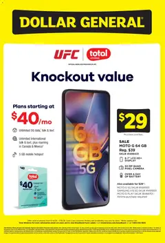 Preview of Dollar General weekly ads valid from 14.06.2026