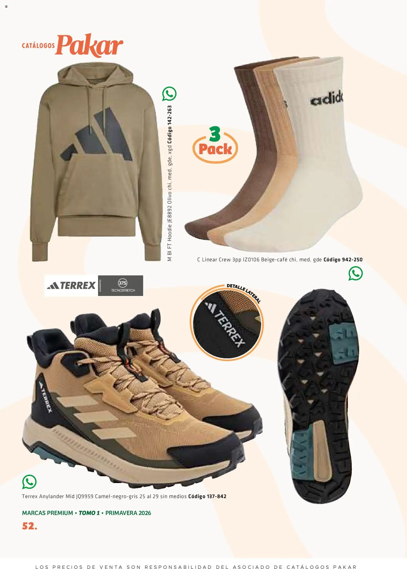 Nuevas ofertas de SC Pakar válidas en toda la República Mexicana desde el 27/02/2026. ¡Encuentra las mejores ofertas en SC Pakar catálogo Premium Men Tomo 1! | Página: 52