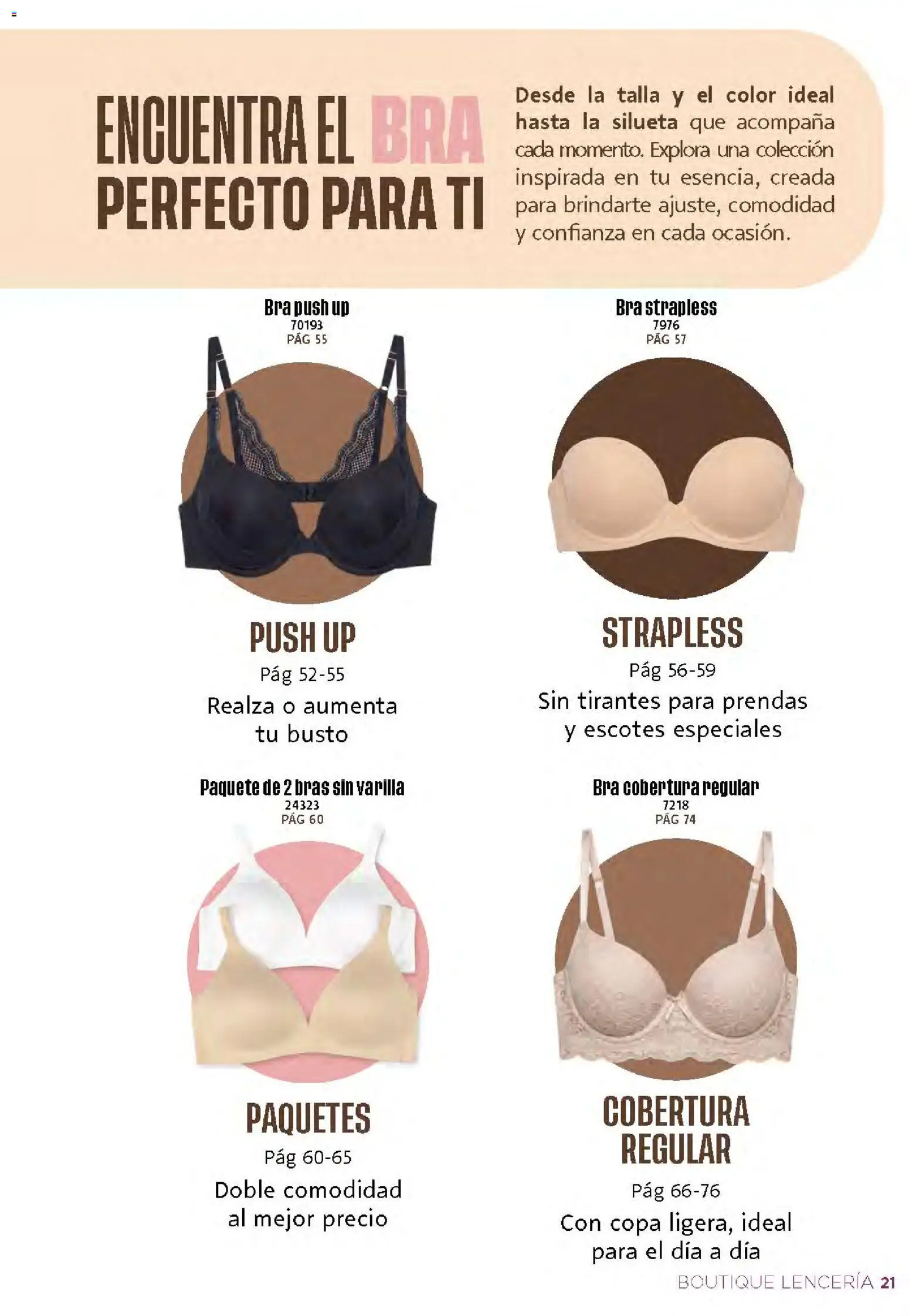 Nuevas ofertas de Ilusión válidas en toda la República Mexicana desde el 01/09/2026. ¡Encuentra las mejores ofertas en Ilusión catálogo Otoño! | Página: 23 | Productos: Tirantes, Lenceria