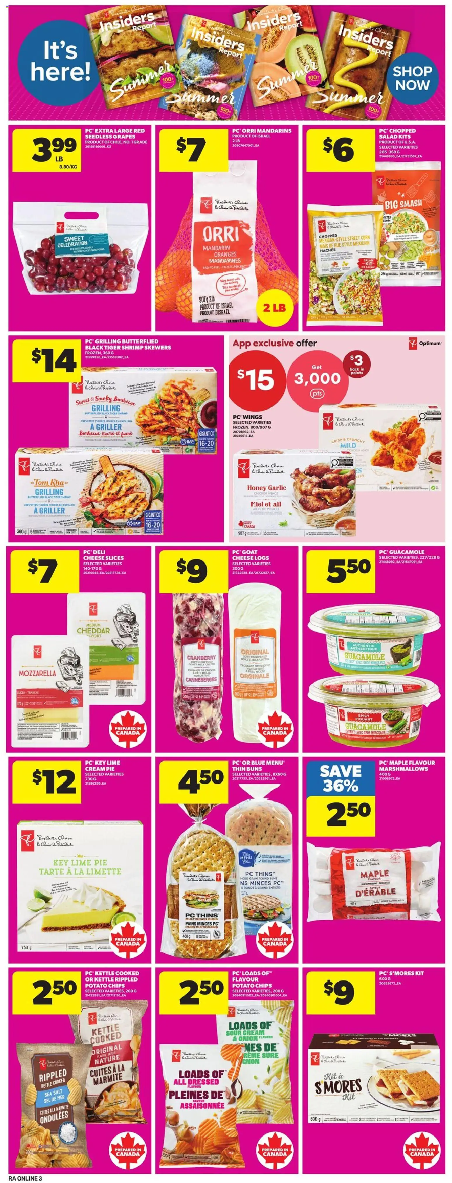 Atlantic Superstore flyer valid from 21.05.2026 | Page: 13 | Products: Sour cream, Cream, Milk, Oranges