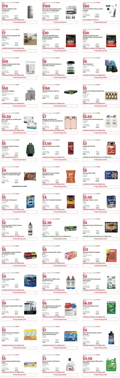Preview of Costco weekly flyer from shop Costco valid from Jul 6, 2026 | Page: 3 | Products: Conditioner, Detergent, Mattress, Chicken