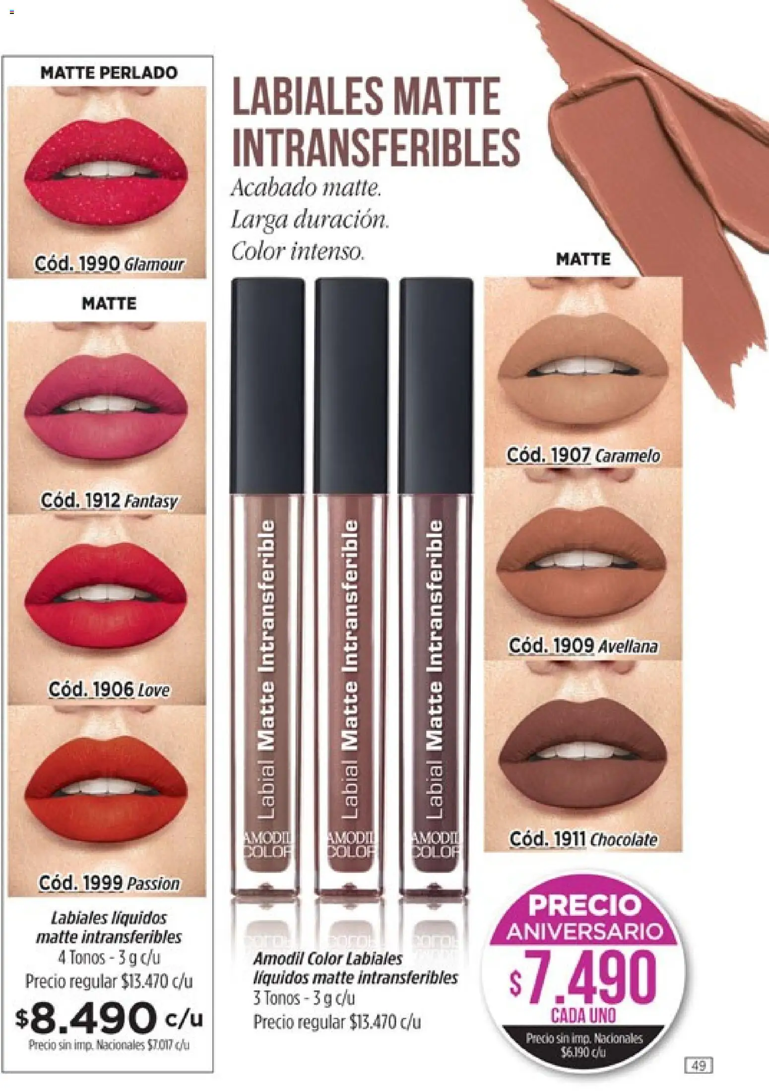 Amodil - Campaña 10 │ válido desde el 01.06.2026 | Página: 49 | Productos: Chocolate