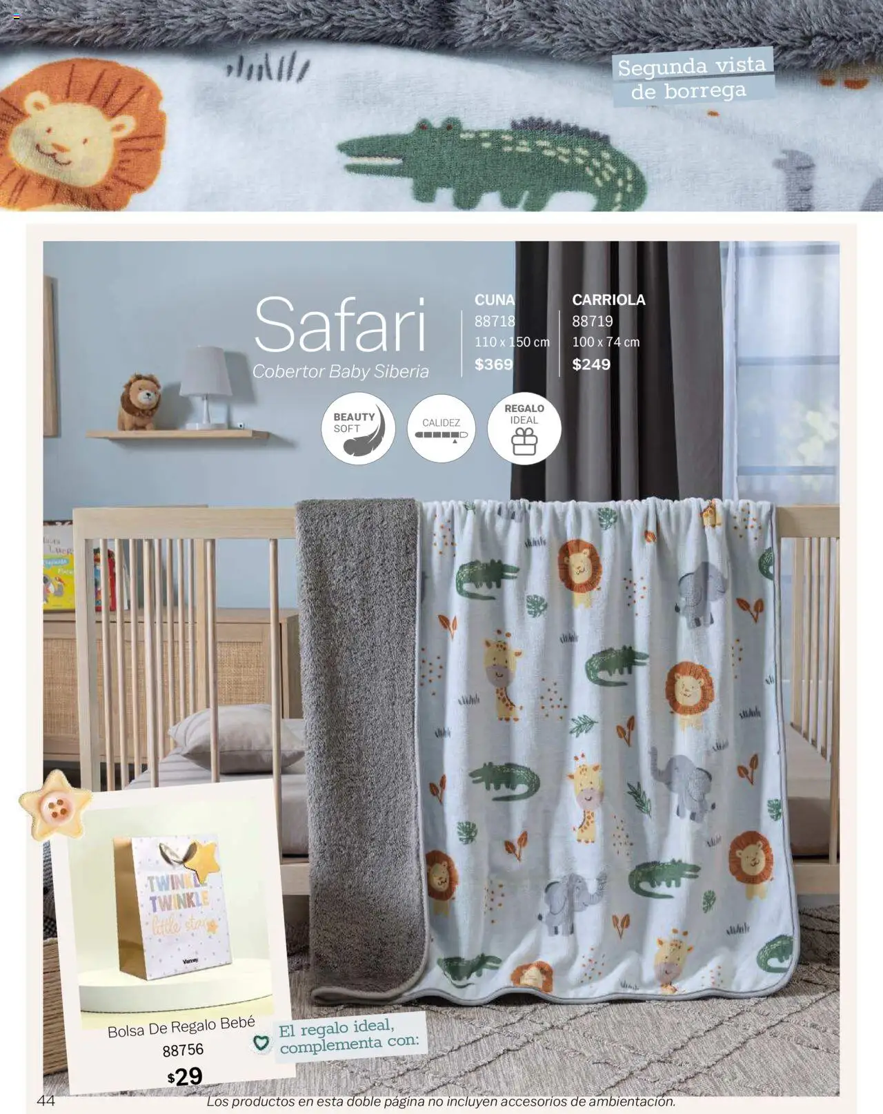Nuevas ofertas de Vianney válidas en toda la República Mexicana desde el 15/08/2025. ¡Encuentra las mejores ofertas en Vianney - Catálogo Bebé! | Página: 46 | Productos: Carriola, Cobertor, Bolsa, Cuna