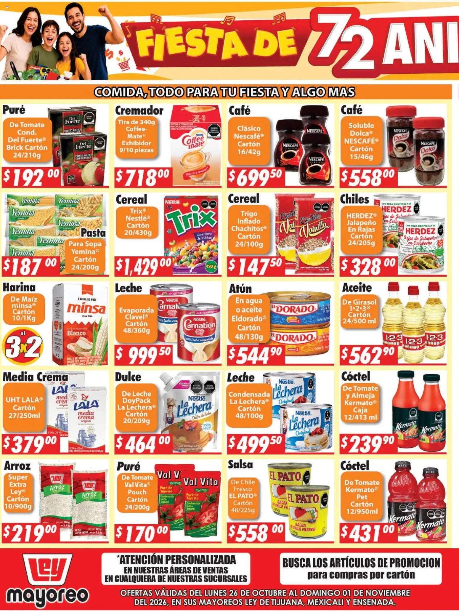 Nuevas ofertas de Casa Ley válidas en toda la República Mexicana desde el 26/10/2026. ¡Encuentra las mejores ofertas en Casa Ley folleto Frontera! | Página: 5