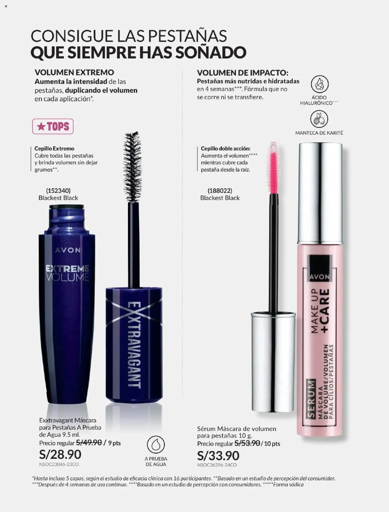 Catálogo Avon válido desde 24.05.2026 | Página: 35 | Productos: Máscara