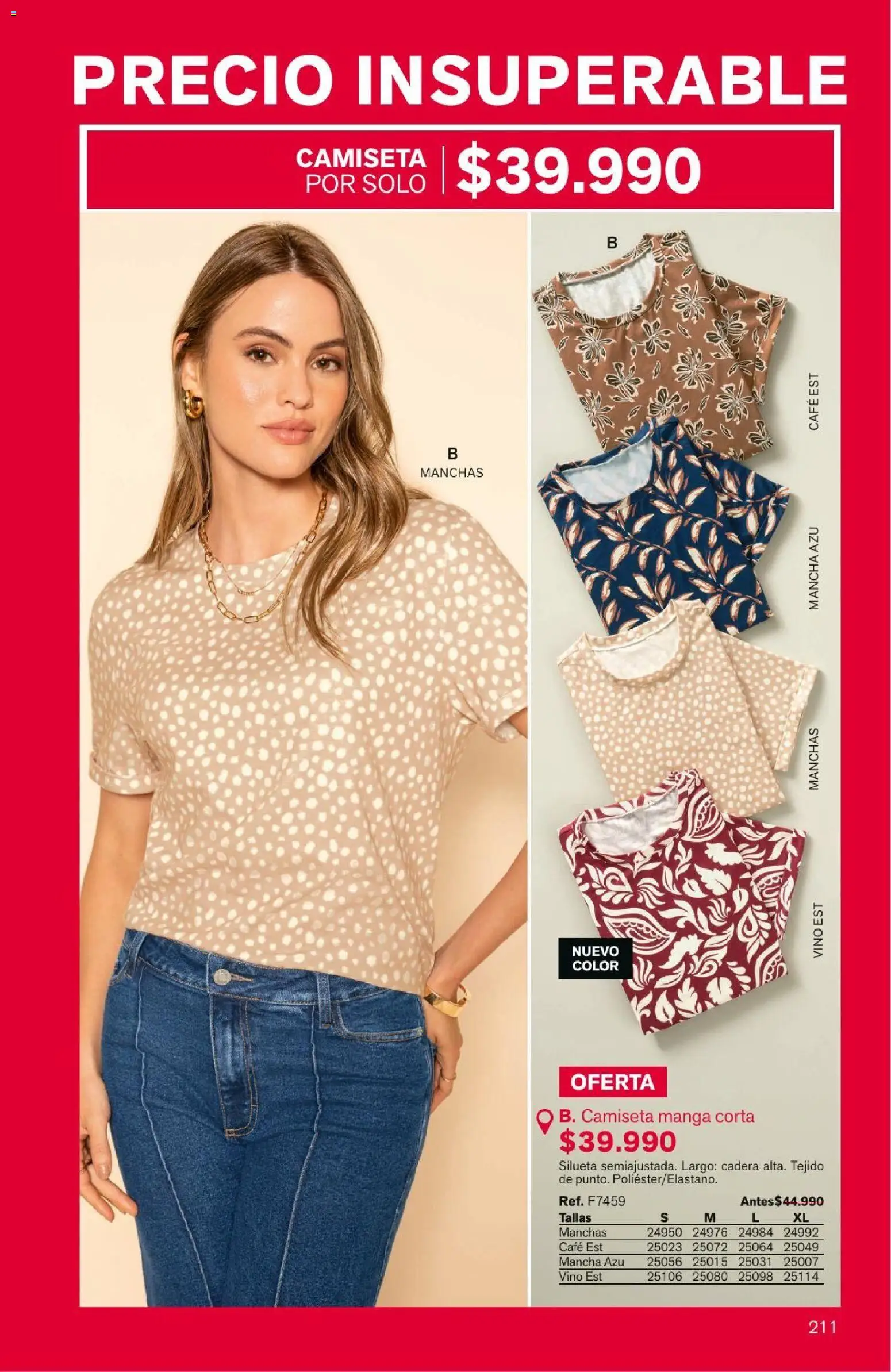 Leonisa revista - valida desde el 04/08/2026 | Página: 211 | Productos: Camiseta, Café, Vino