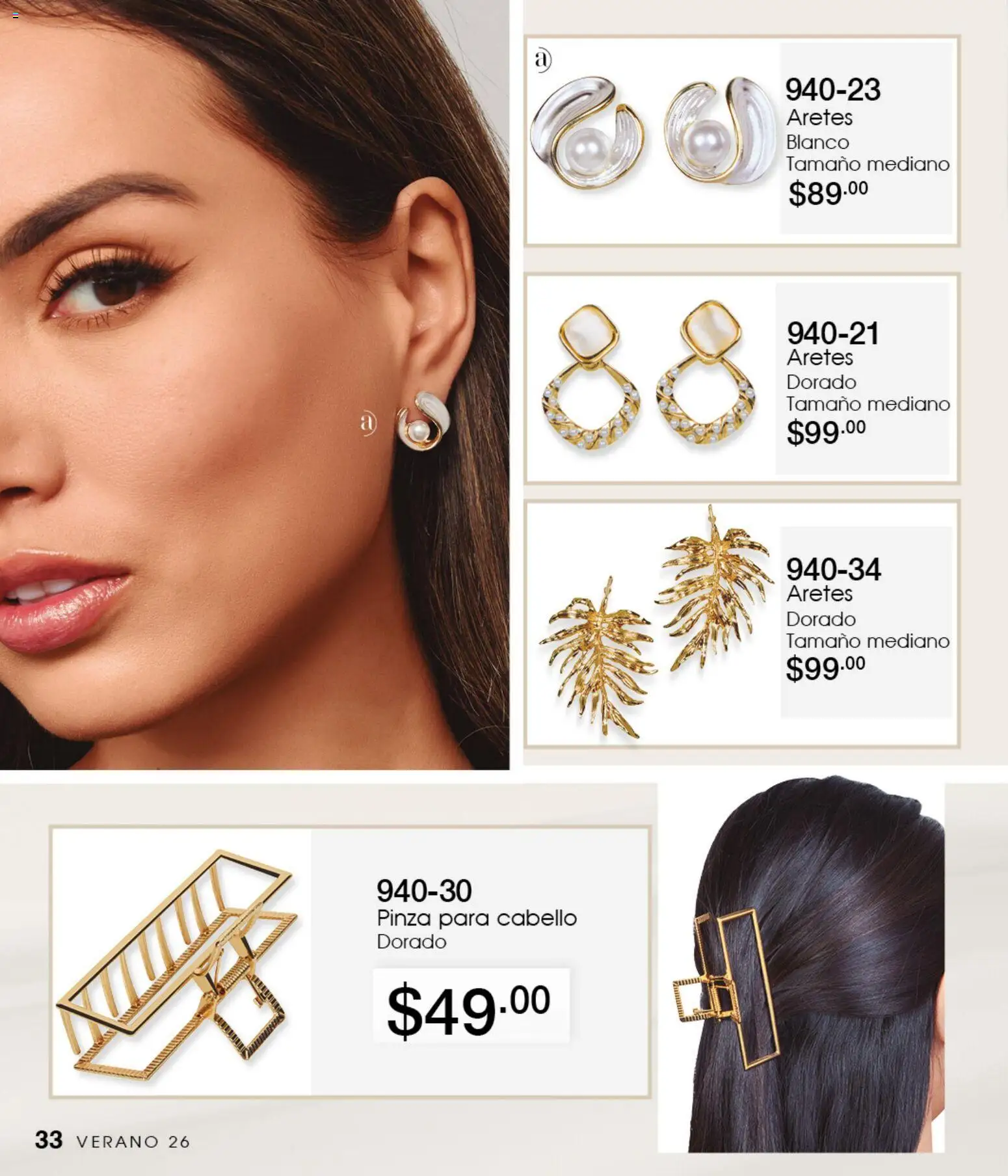 Nuevas ofertas de Cklass válidas en toda la República Mexicana desde el 05.03.2026. ¡Encuentra las mejores ofertas en Cklass catálogo Verano Handbags! | Página: 89 | Productos: Aretes, Pinza