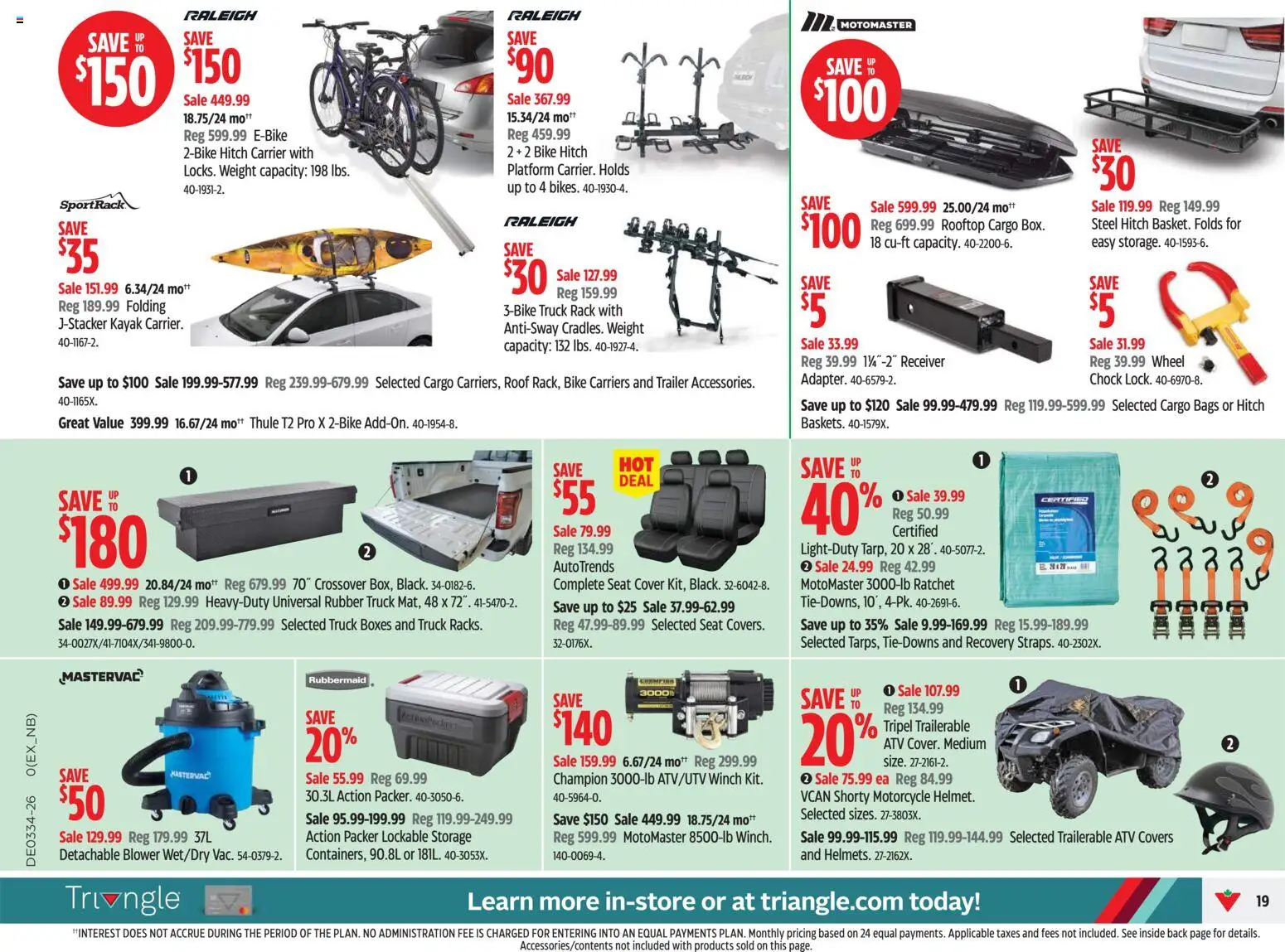 Canadian Tire flyer valid from Aug 20, 2026 | Page: 19 | Products: Trailer