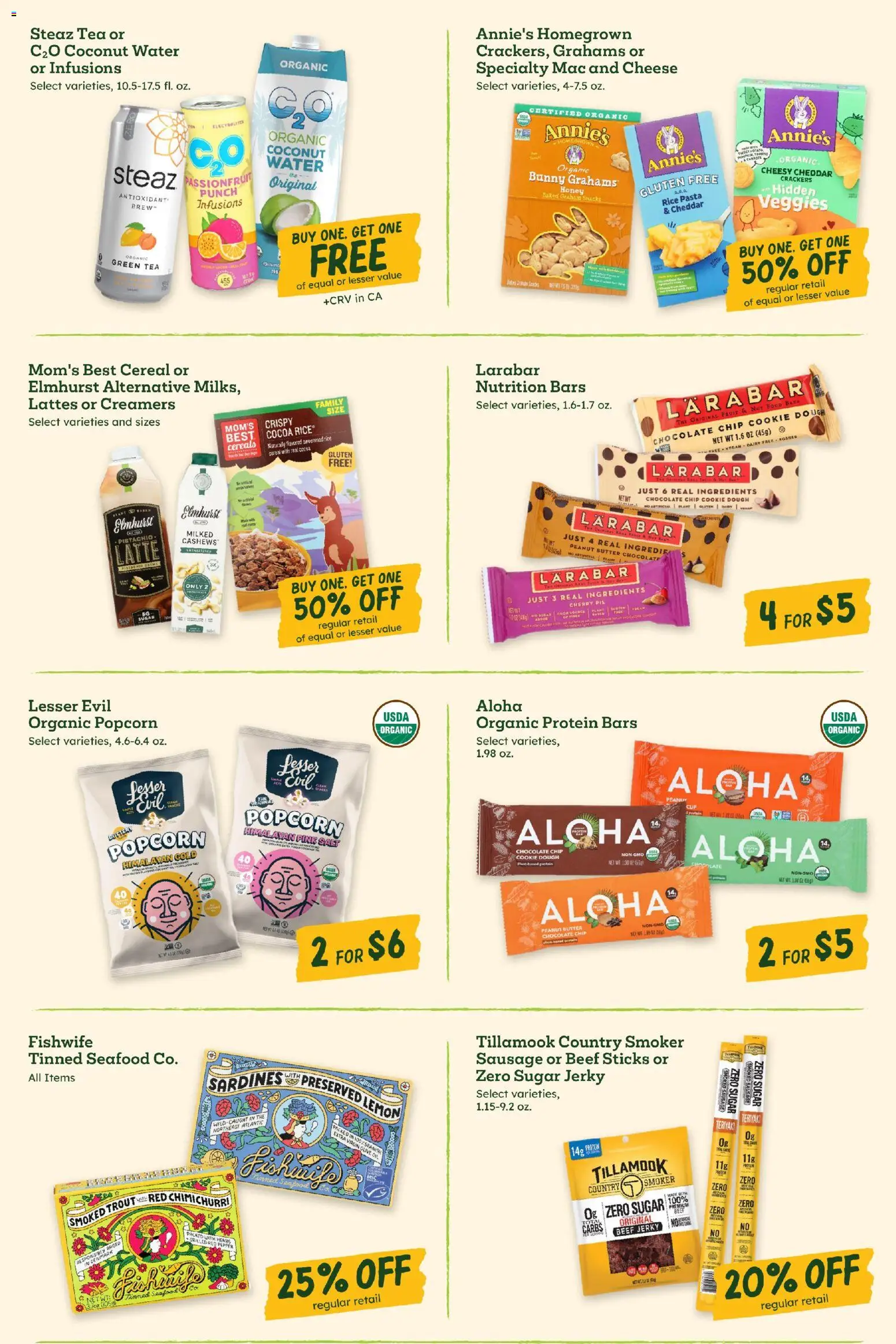 Sprouts Weekly Ad - valid from 27.05.2026 | Page: 10 | Products: Butter, Salt, Seafood, Chocolate Chip