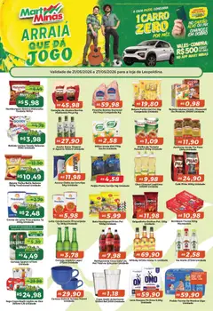 Mart Minas ofertas - Pré-Visualização do folheto da loja Mart Minas, válido de 21.05.2026