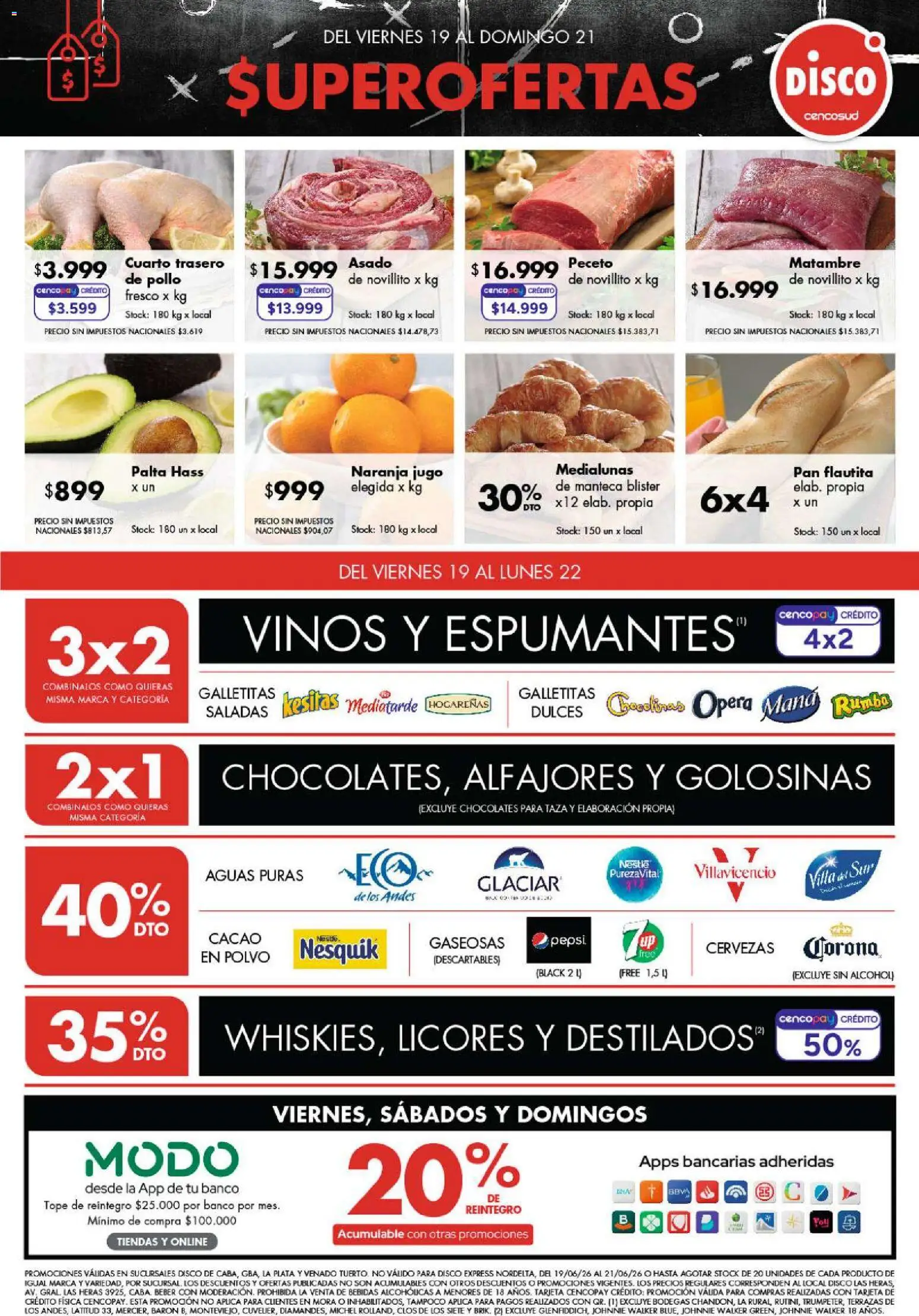 Disco - SUPEROFERTAS │ válido desde el 19.06.2026 | Página: 1