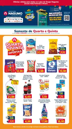 Nagumo ofertas Quarta e Quinta - Pré-Visualização do folheto da loja Nagumo, válido de 20.05.2026