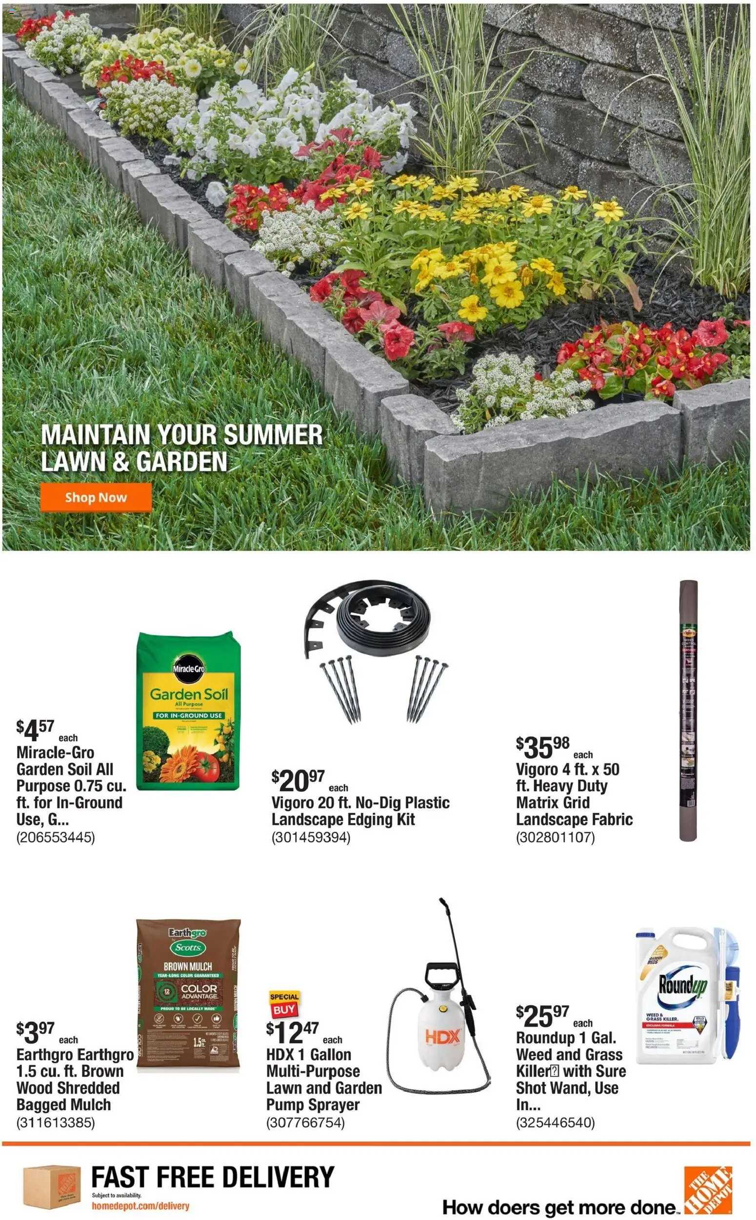 Home Depot Weekly Ad - valid from 08/13/2026 | Page: 10 | Products: Garden soil, Soil, Pump