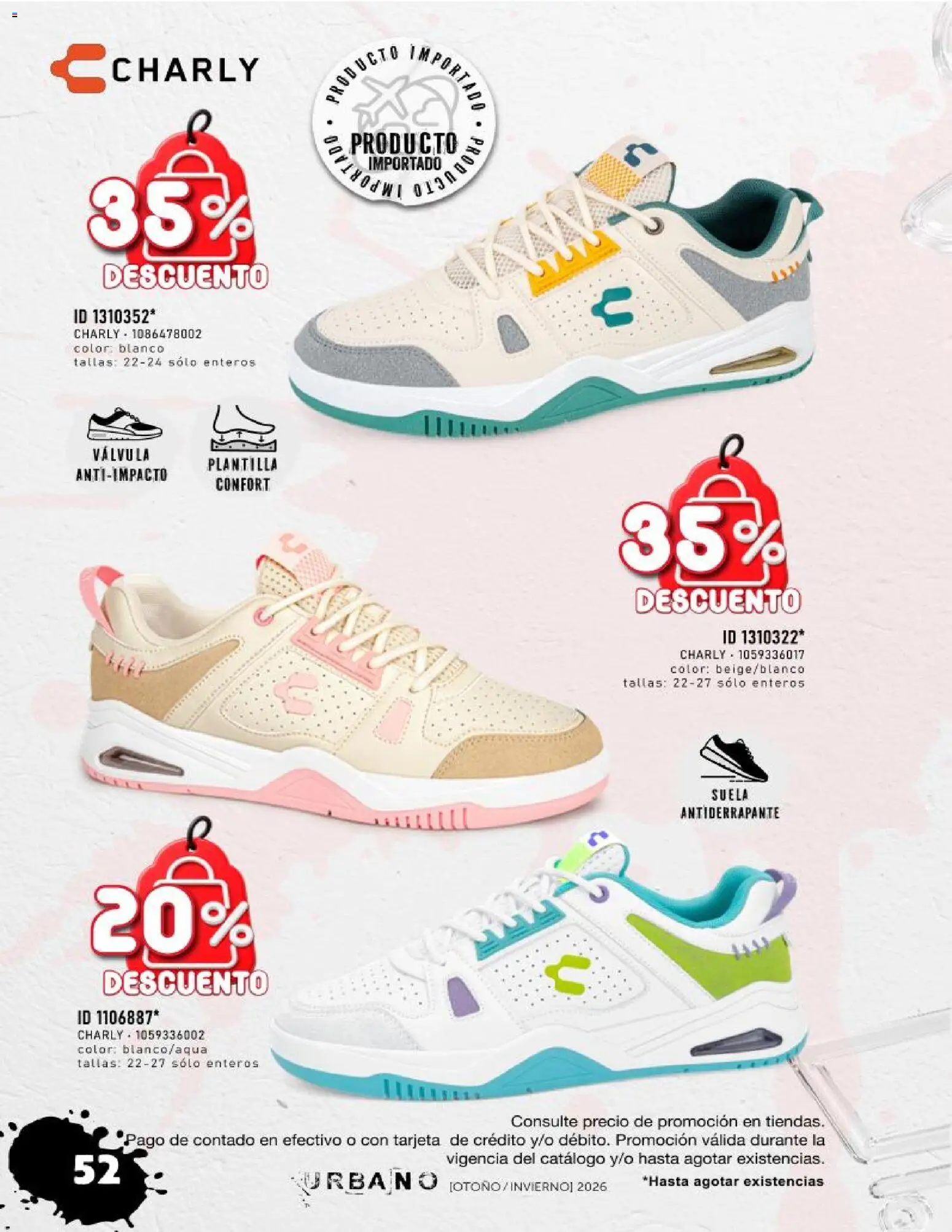 Nuevas ofertas de Price Shoes válidas en toda la República Mexicana desde el 15/10/2026. ¡Encuentra las mejores ofertas en Price Shoes catálogo Urbano! | Página: 50