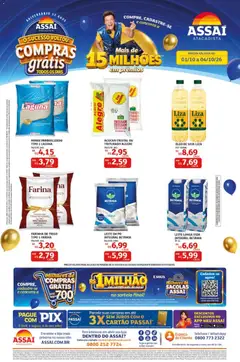 Assaí Atacadista ofertas - PB - Pré-Visualização do folheto da loja Assaí Atacadista, válido de 01/10/2026