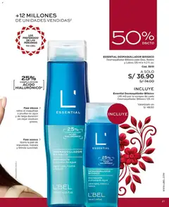 Vista previa de folleto L'Bel catálogo - Campaña 11 de la L'Bel válido desde 20/06/2026 | Página: 21 | Productos: Maquillaje