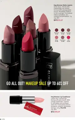 Preview of Avon Brochure Campaign from shop Avon valid from Jul 16, 2026 | Page: 8 | Products: Lipstick, Conditioner