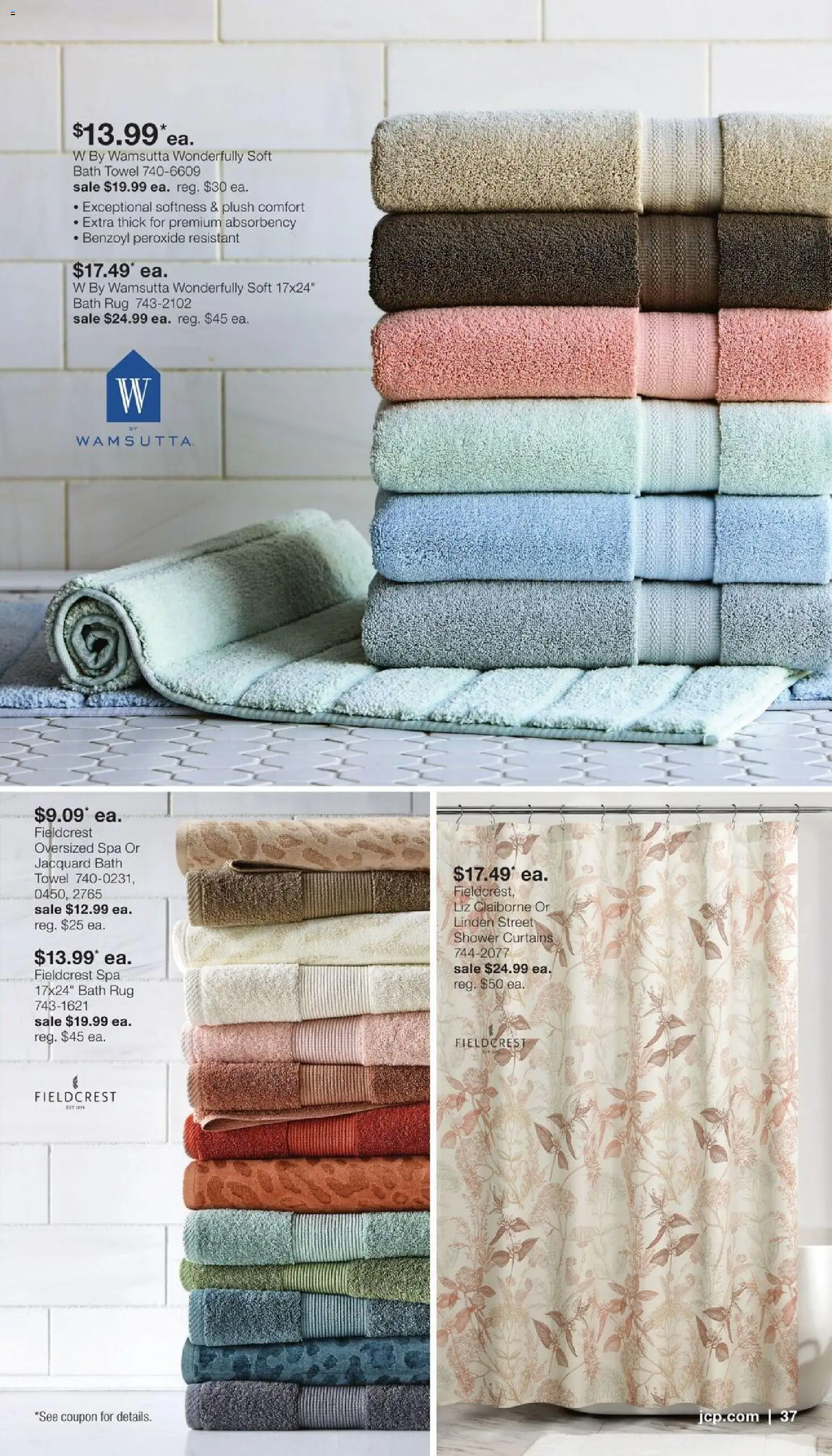 JCPenney Semi-Annual Home Sale - valid from 09/28/2026 | Page: 36 | Products: Bath, Shower
