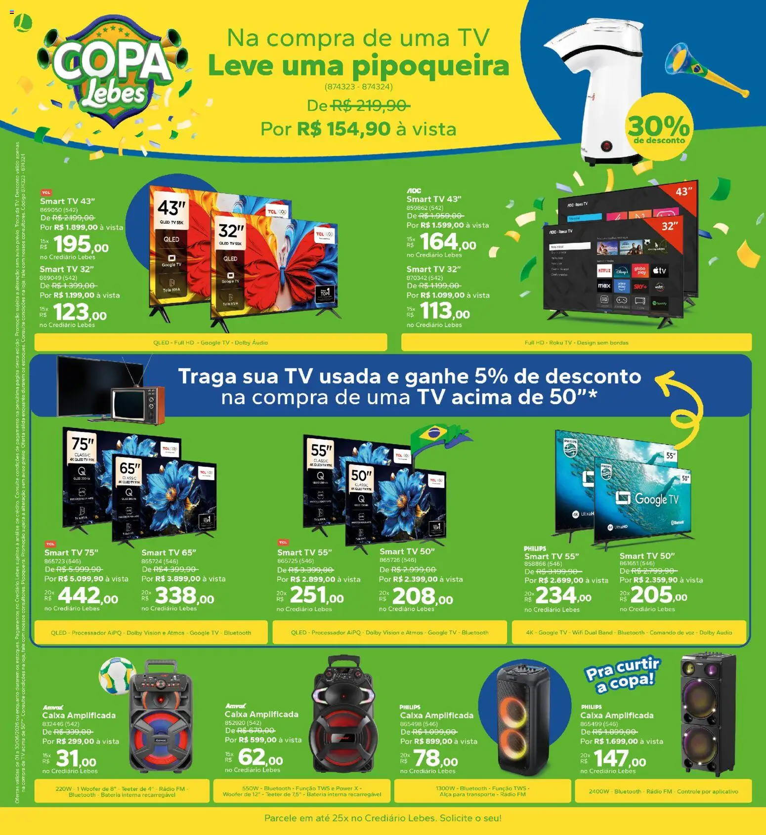 Lebes Folheto - válido de 01.06.2026 | Página: 6 | Produtos: Caixa, Copa, Rádio, Pá