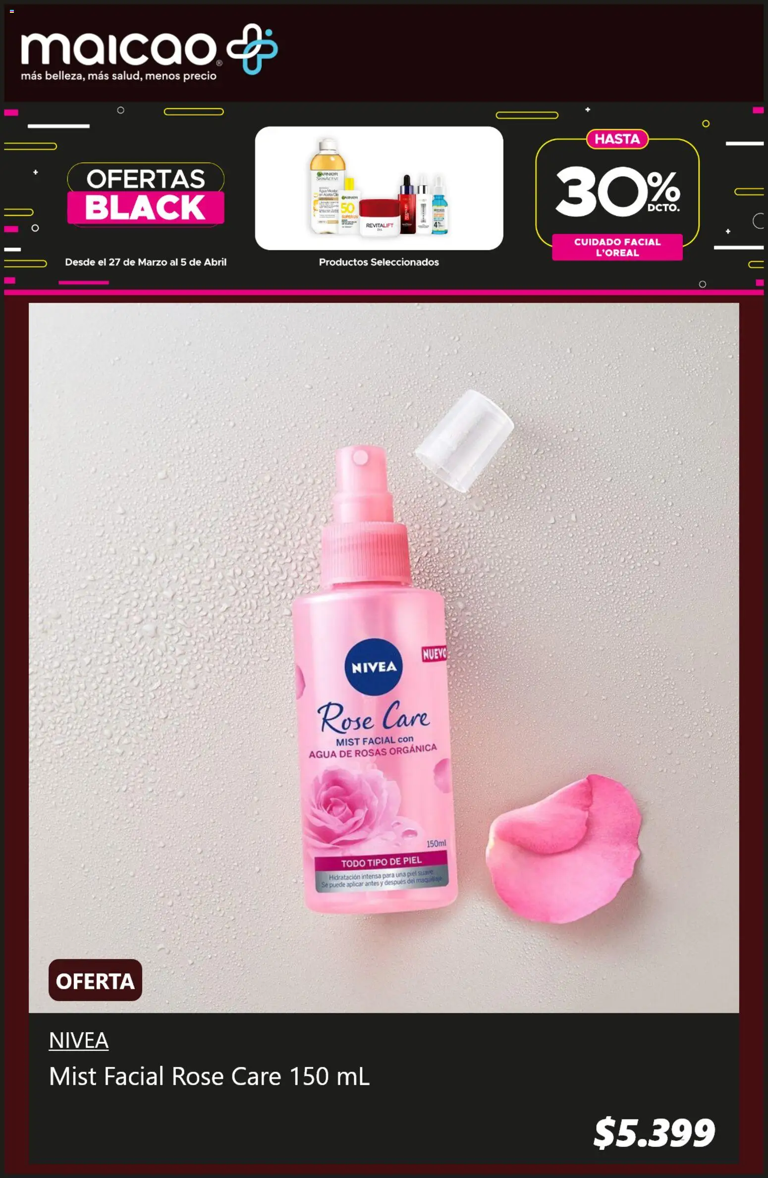 Maicao ofertas  │ válido desde el 02.04.2026 | Página: 2 | Productos: Agua, Maquillaje