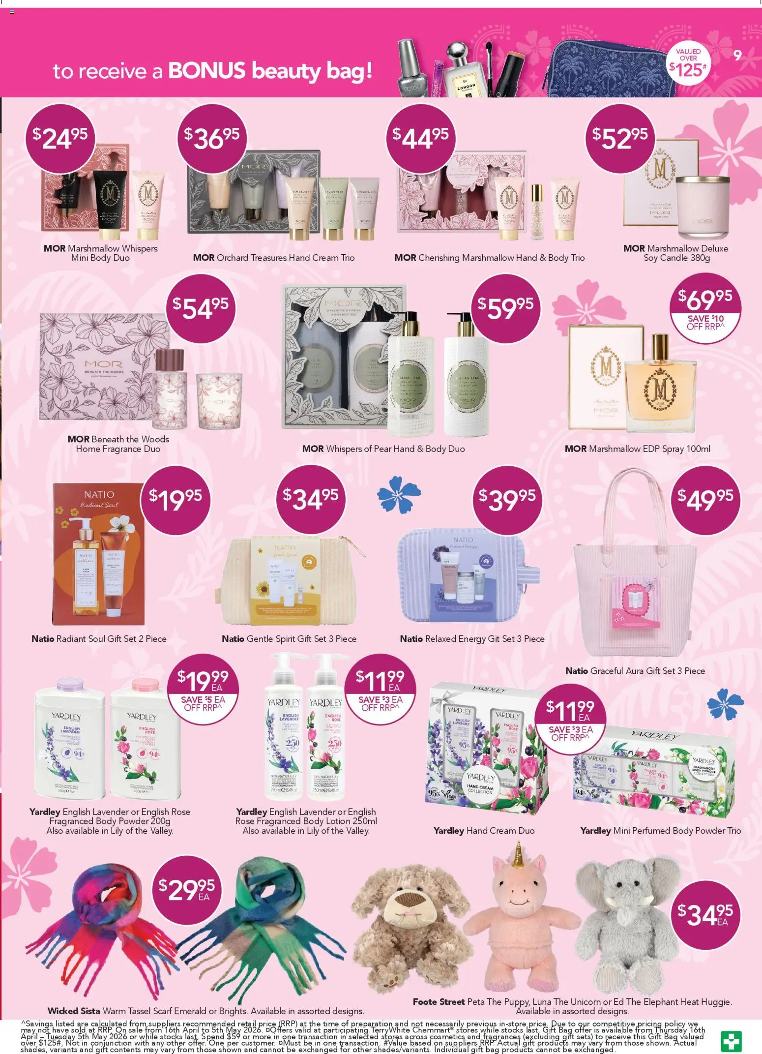 Terry White catalogue - valid from 16.04.2026 | Page: 9 | Products: Emerald, Cream, Pear, Bag