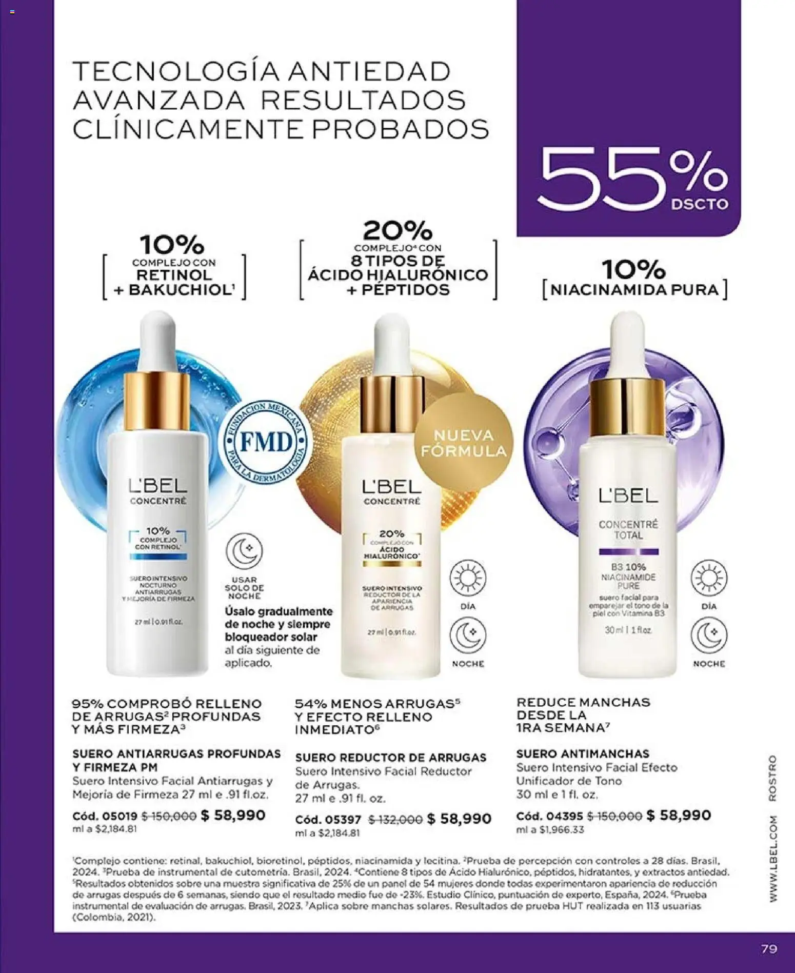 L'Bel revista - valida desde el 17/08/2026 | Página: 79 | Productos: Puré, Bloqueador, Sobre, Bloqueador solar