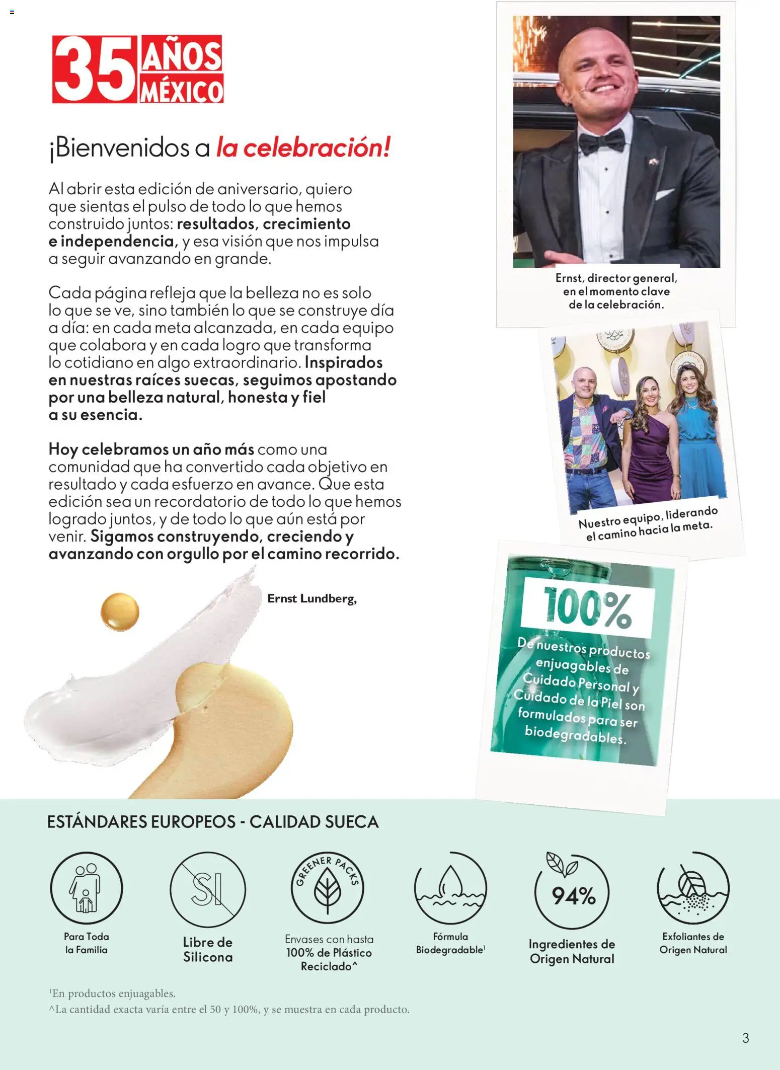 Nuevas ofertas de Oriflame válidas en toda la República Mexicana desde el 01/08/2026. ¡Encuentra las mejores ofertas en Oriflame campaña 11 2026! | Página: 3 | Productos: Ingredientes