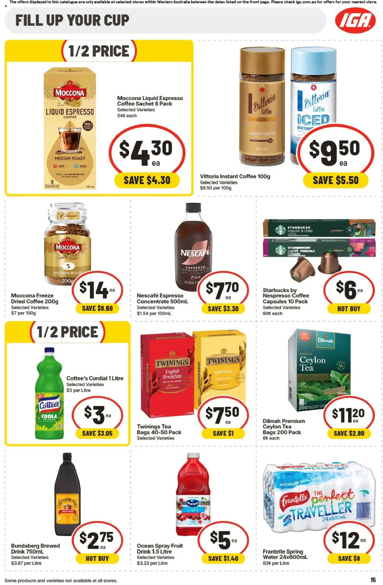 IGA catalogue - valid from 02/09/2026 | Page: 16 | Products: Coffee, Sachets, Capsules, Instant coffee