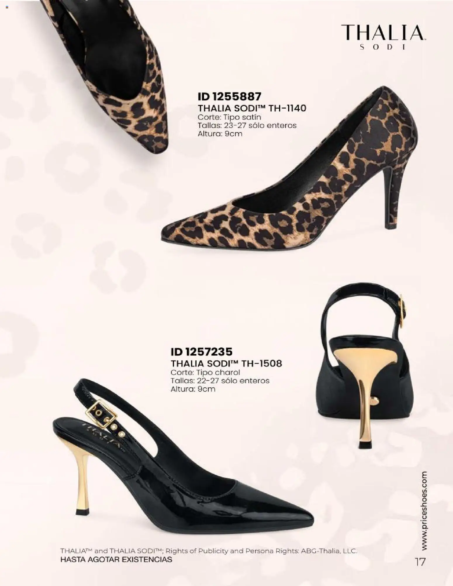 Nuevas ofertas de Price Shoes válidas en toda la República Mexicana desde el 23.04.2026. ¡Encuentra las mejores ofertas en Price Shoes catálogo Sandalias Fiesta & Vestir! | Página: 17