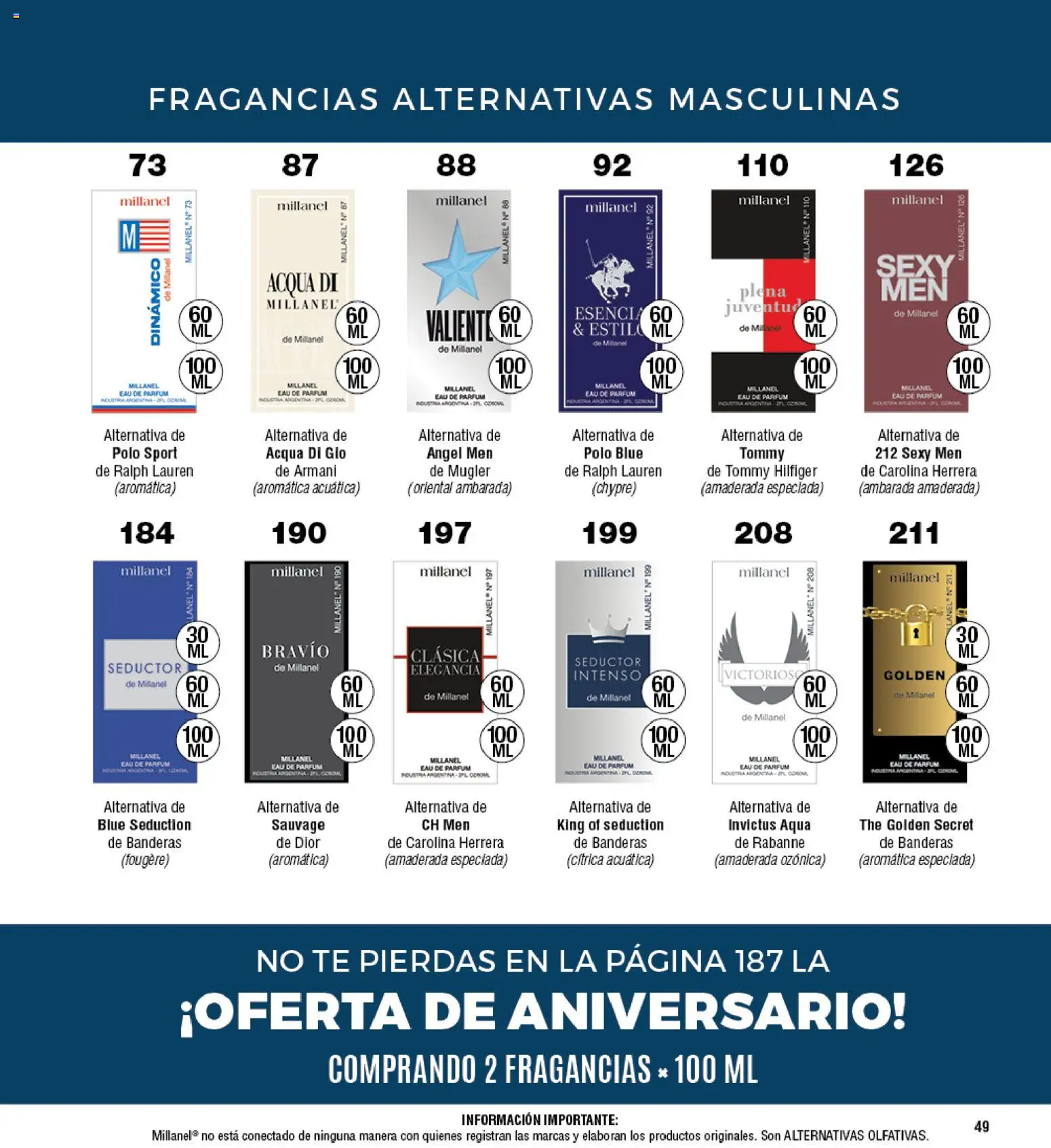 Millanel - Catálogo │ válido desde el 30/03/2026 | Página: 49 | Productos: Té