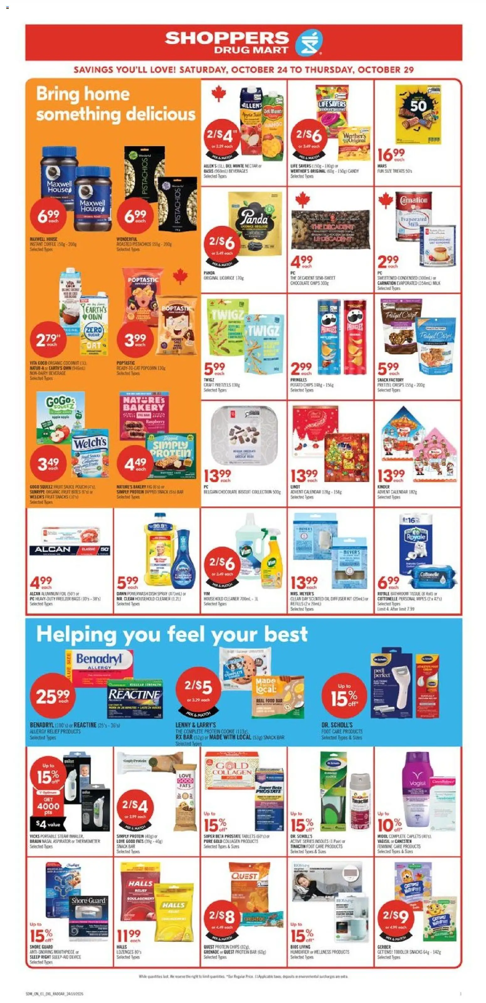 Shoppers flyer valid from Oct 24, 2026 | Page: 15