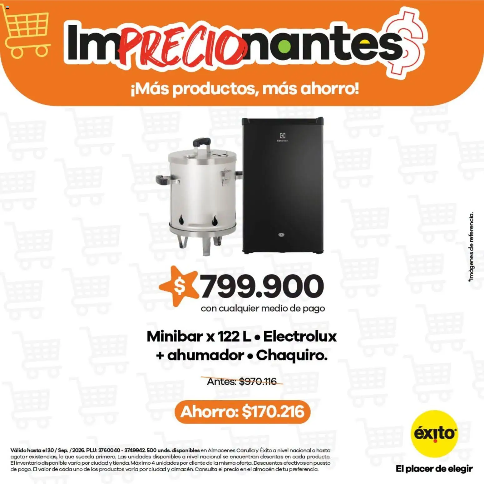 Éxito revista - valida desde el 16/08/2026 | Página: 4 | Productos: Minibar