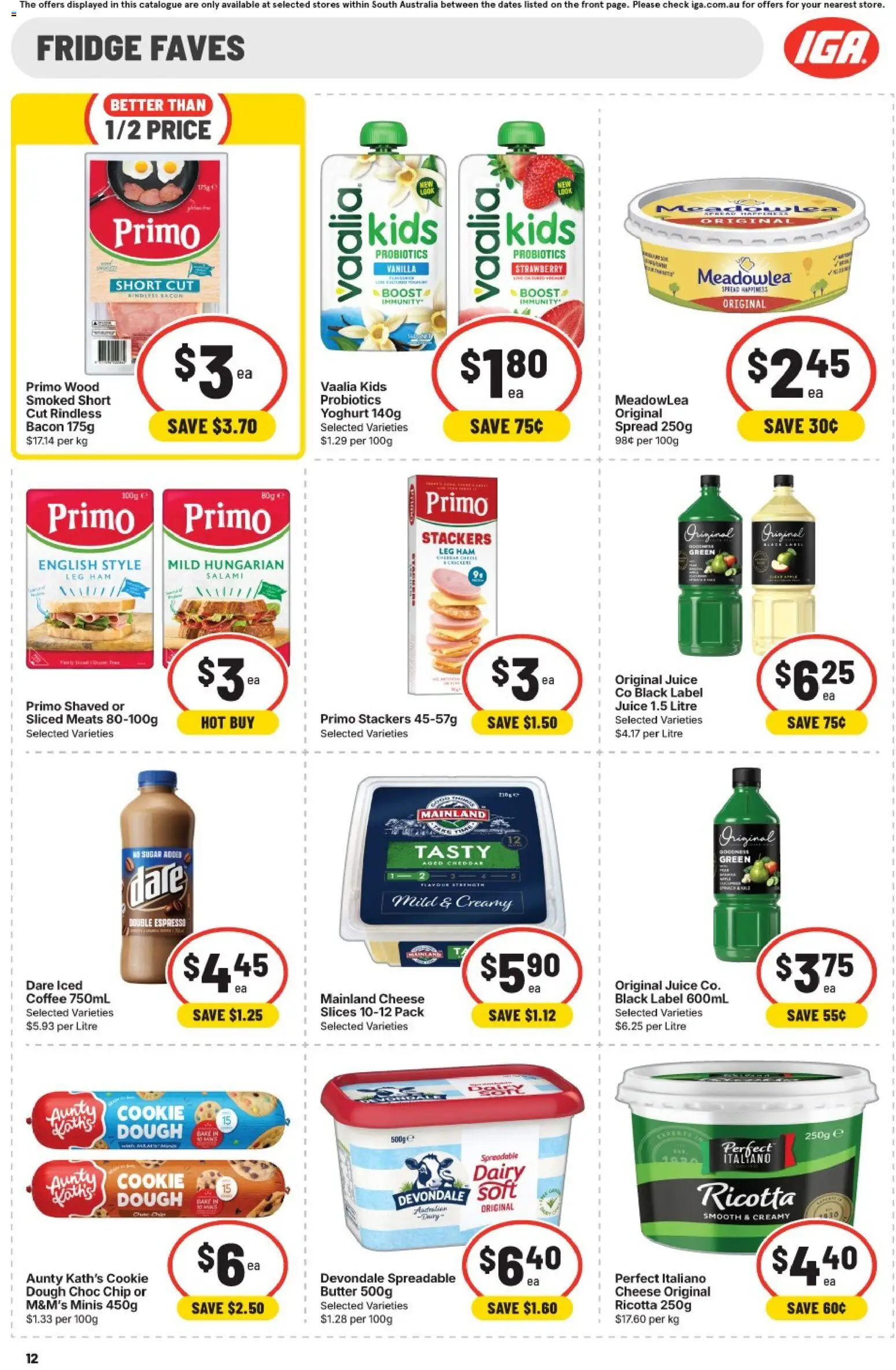 IGA catalogue - valid from 07/10/2026 | Page: 12