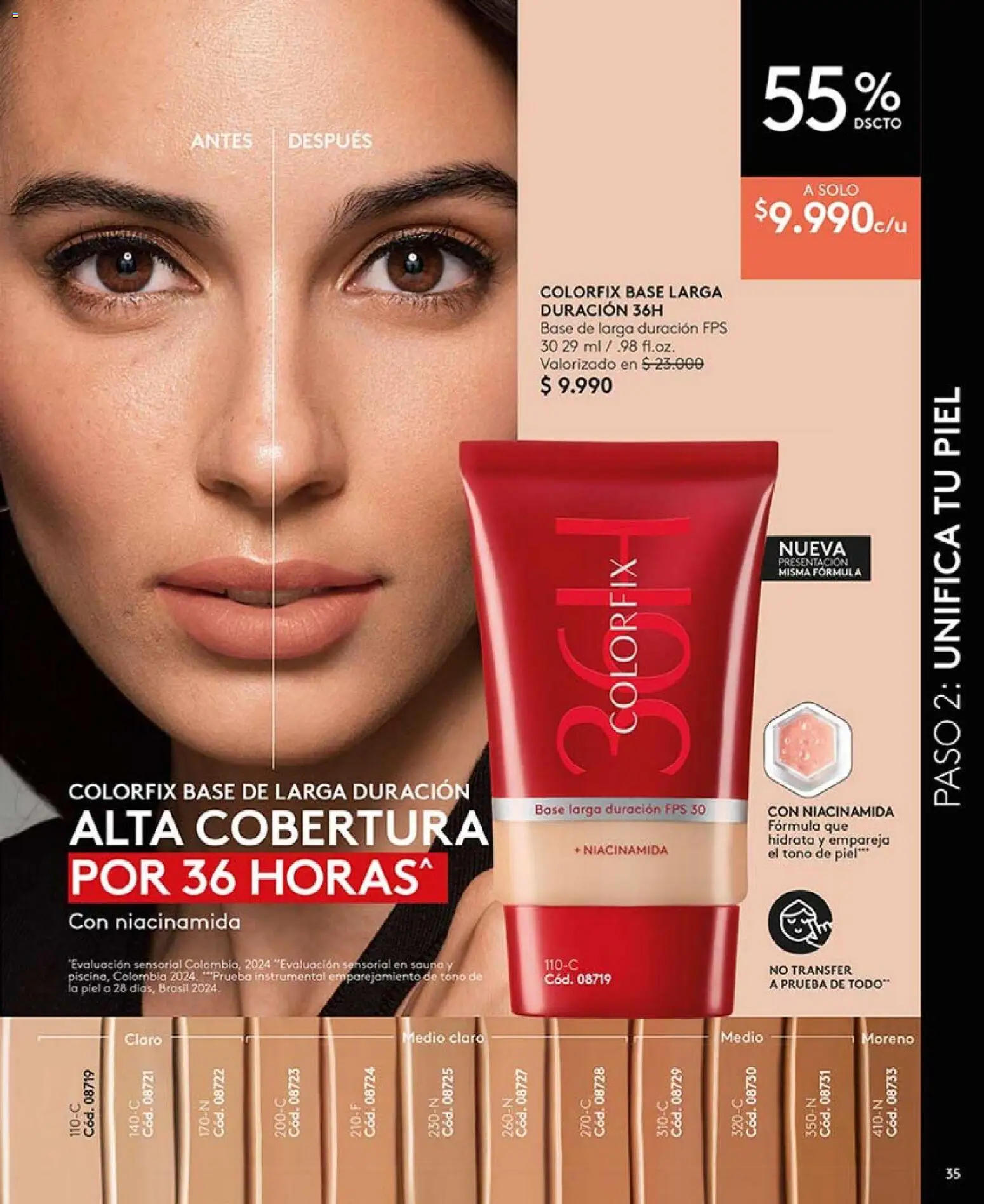 Catálogo Ésika Campaña 4 │ válido desde el 15.02.2026 | Página: 35 | Productos: Base