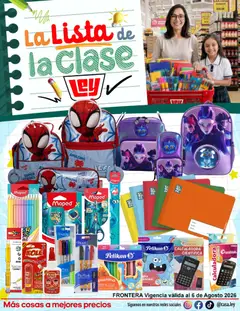 Vista previa de Casa Ley folleto Regreso a clases - Frontera 2026, nuevo folleto de la tienda, válido en México a partir del 01/08/2026